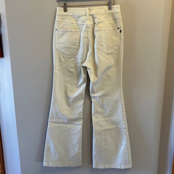 Anthropologie Pilcro Cream Bootcut Jeans - Picture 9 of 10